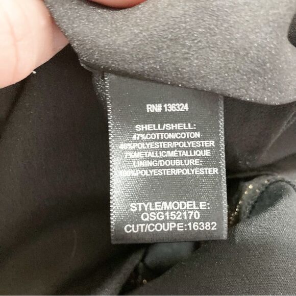 Halston Heritage Gold and Black Halter Sheath Cocktail Dress - Picture 7 of 7